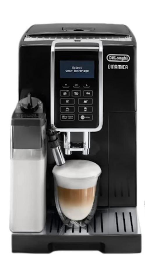 DE’LONGHI ECAM 350.55.B Dinamica Zwart, Witgoed en Apparatuur, Koffiezetapparaten, Zo goed als nieuw, Koffiemachine, Ophalen of Verzenden