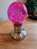 Grappige tafellamp, Huis en Inrichting, Lampen | Tafellampen, Ophalen of Verzenden, Zo goed als nieuw, Minder dan 50 cm