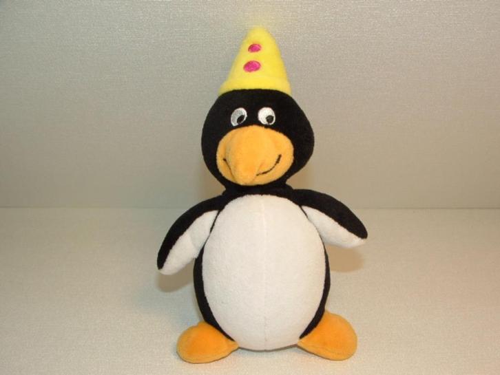 STUDIO 100 PINGUIN GWIDO UIT BUMBA VELOURS ZWART/WIT, Kinderen en Baby's, Speelgoed | Knuffels en Pluche, Nieuw, Overige typen