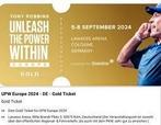 Tony Robbins UPW Gold ticket Keulen 5-8 september 2024, Tickets en Kaartjes, Evenementen en Festivals