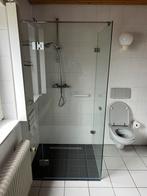 Douchecabine douchewand 105cm x 87cm, Ophalen, Zo goed als nieuw, Glas, Douche