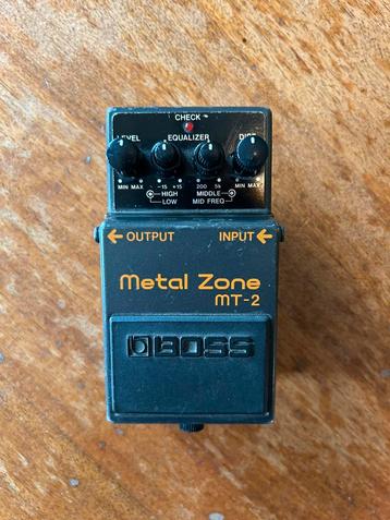 Boss Metal Zone MT-2 beschikbaar voor biedingen