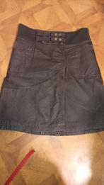 Leren rok echt leer maat M donkerbruin, Kleding | Dames, Rokken, Maat 38/40 (M), Bruin, Ophalen of Verzenden, Knielengte