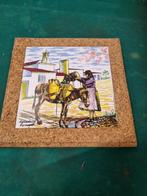 tegel portugal ezel met waterkruik vintage, Antiek en Kunst, Ophalen of Verzenden