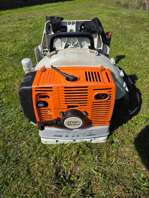 Stihl BR380 bladblazer | ruggedragen | goedwerkend BR420 400, Tuin en Terras, Bladblazers, Gebruikt, Ruggedragen, Benzine, Ophalen of Verzenden