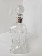 Elegante karaf met zilveren hals, Antiek en Kunst, Ophalen of Verzenden