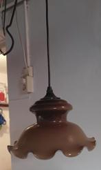 Vintage Set Hanglamp + Wandlamp -Opaline- ophalen tot juni !, Ophalen, Gebruikt, Minder dan 50 cm