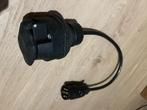13-polige west 50cm adapterkabel, Caravans en Kamperen, Ophalen of Verzenden, Zo goed als nieuw