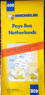 Vintage MICHELIN NEDERLAND RETRO KAART 1979 1;400.000, Boeken, Reisgidsen, Gelezen, Benelux, Michelin, Verzenden
