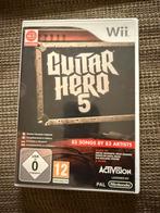 Guitar Hero 5 voor de Wii, Spelcomputers en Games, Muziek, 1 speler, Nieuw, Ophalen of Verzenden