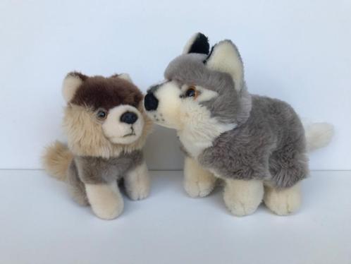Wolven knuffels twee stuks, Kinderen en Baby's, Speelgoed | Knuffels en Pluche, Ophalen of Verzenden