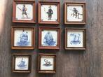 Verzameling Makkummer Tichelaars Tegels delft blauw, Antiek en Kunst, Ophalen of Verzenden