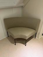 Gloednieuw grijs hoekbankje, Ophalen, Minder dan 75 cm, Minder dan 150 cm, Stof