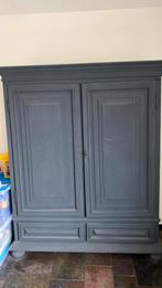 Zwarte kast., Huis en Inrichting, Ophalen, Gebruikt, 150 tot 200 cm, 150 tot 200 cm