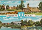 ALMELO Monument Postkantoor Klokkenbelt (Gekartelde Rand), Verzamelen, Ansichtkaarten | Nederland, Verzenden, 1960 tot 1980, Gelopen