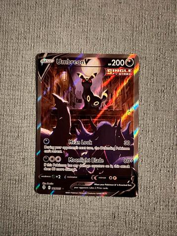Umbreon V - Evolving Skies Pokémon TCG Kaart beschikbaar voor biedingen