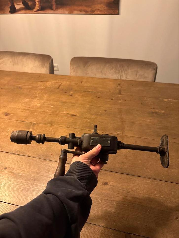 Antieke Handboor heinzhollthausen, Antiek en Kunst, Antiek | Gereedschap en Instrumenten, Ophalen of Verzenden