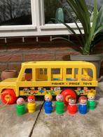 Vintage Fisher Price Bus, Kinderen en Baby's, Speelgoed | Fisher-Price, Gebruikt, Ophalen of Verzenden