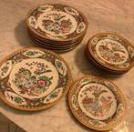ZHONGGUO GUANG ZHI, Kanton-porselein borden, China, Hongkong, Antiek en Kunst, Ophalen of Verzenden