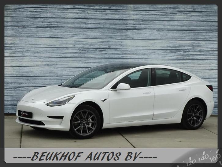 Tesla Model 3 Long Range AWD 75 kWh Pano Leer Cam Soh 93,1%, Auto's, Tesla, Bedrijf, Te koop, Model 3, 4x4, ABS, Airbags, Airconditioning