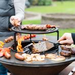 BBQ Plancha Companero XXL Cortenstaal 2.0 met 80 cm bakplaat, Tuin en Terras, Houtskoolbarbecues, Ophalen of Verzenden, Nieuw