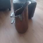 Koperen kolenkit paraplubak prullenbak, Ophalen
