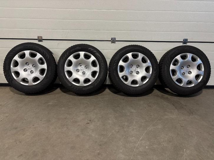 15" apollo winterbanden st. 4 x 108 div. peugeot 4 x 7/7.5mm, Auto-onderdelen, Banden en Velgen, Banden en Velgen, Winterbanden