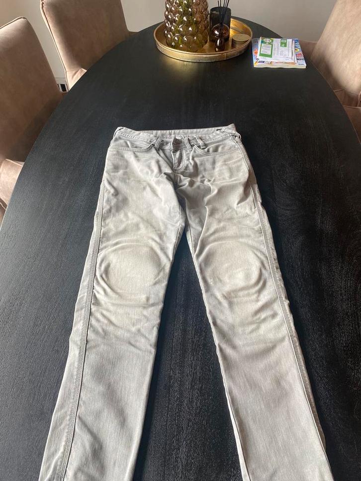 Revit Motorspijkerbroek - Maat W31/L34 - Grijs, Motoren, Kleding | Motorkleding, Broek | textiel, Tweedehands, Ophalen of Verzenden