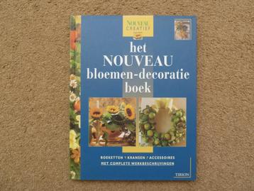 het Nouveau bloemen - decoratie boek