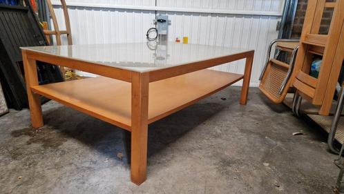 Rechthoekige salontafel, Huis en Inrichting, Tafels | Salontafels, Gebruikt, Minder dan 50 cm, 50 tot 100 cm, 100 tot 150 cm, Rechthoekig