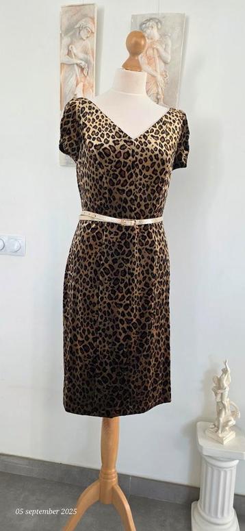 Leopard Print Jurk van maat L beschikbaar voor biedingen