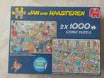 Jan van Haasteren 2 puzzels 2 x 1000 stukjes, Ophalen of Verzenden, Zo goed als nieuw