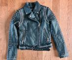 Coppesose Leren Jasje met Studs - Maat S (z.g.a.n.), Kleding | Dames, Ophalen of Verzenden, Zo goed als nieuw, Maat 38/40 (M)