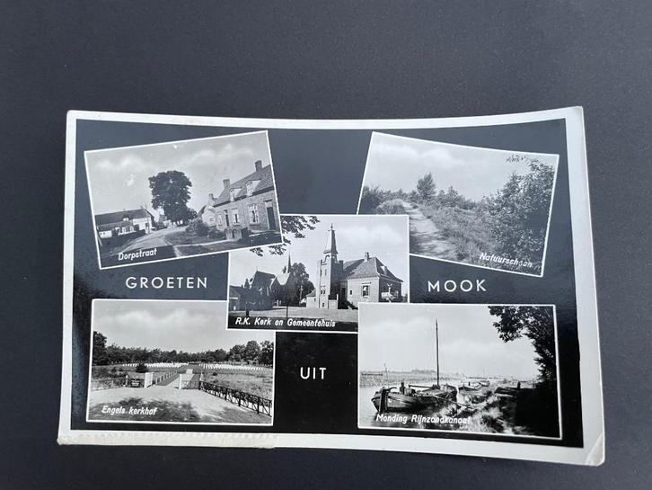 ansichtkaart van Mook ; groeten uit Mook no. 3., Verzamelen, Ansichtkaarten | Nederland, 1940 tot 1960, Verzenden