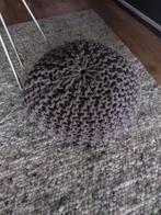 Poef, Minder dan 50 cm, Rond, Minder dan 50 cm, Ophalen of Verzenden