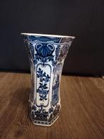 Delfts Blauwe Vaas met Molen, Antiek en Kunst, Ophalen of Verzenden