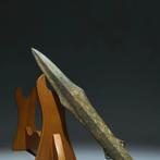 Antieke collectie bronzen speer met donderpatroon, Antiek en Kunst, Antiek | Koper en Brons, Ophalen of Verzenden, Brons