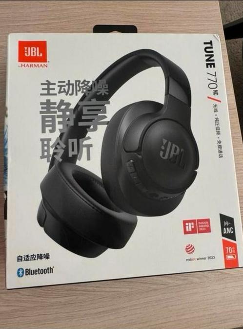 Nieuwe JBL Tune 770NC Draadloze Koptelefoon, Audio, Tv en Foto, Koptelefoons, Nieuw, Over oor (circumaural), Overige merken, Draadloos