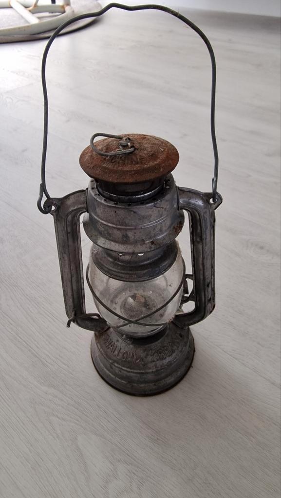 Vintage Olielamp - Swallow Brand, Antiek en Kunst, Antiek | Lampen, Ophalen