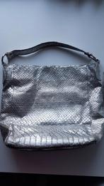 Zilverkleurige damestas, Ophalen of Verzenden, Gebruikt, Overige kleuren, Handtas
