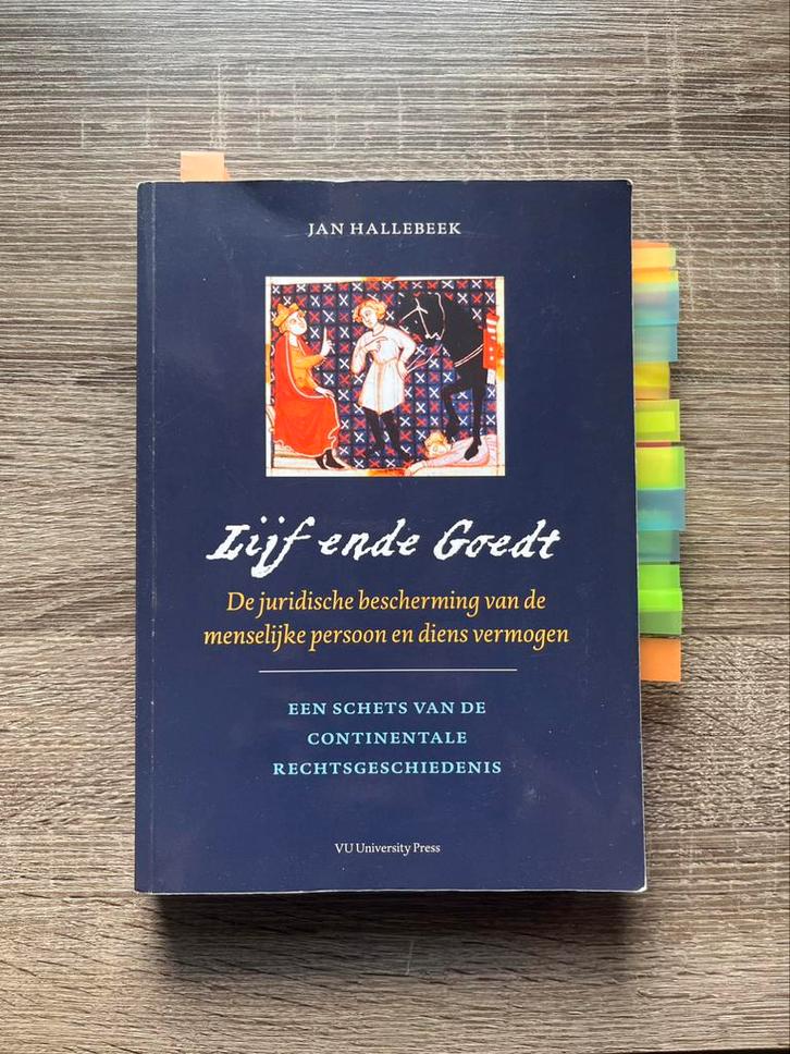 Jan Hallebeek - Lijf ende Goedt, Boeken, Wetenschap, Zo goed als nieuw, Sociale wetenschap, Ophalen of Verzenden