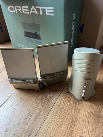 Fujitsu Siemens 2.1 Speakerset beschikbaar voor biedingen