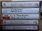 Ds. A. Moerkerken (GG) - 6 Preekcassettebandjes. Los verkrij, Gebruikt, 2 t/m 25 bandjes, Ophalen of Verzenden, Voorbespeeld
