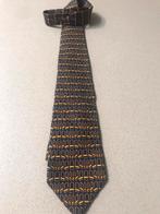 Trussardi stropdas 100 % zijde., Blauw, Nieuw, Ophalen of Verzenden, Met patroon