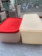 2 vintage Tupperware trommels, Ophalen of Verzenden, Zo goed als nieuw