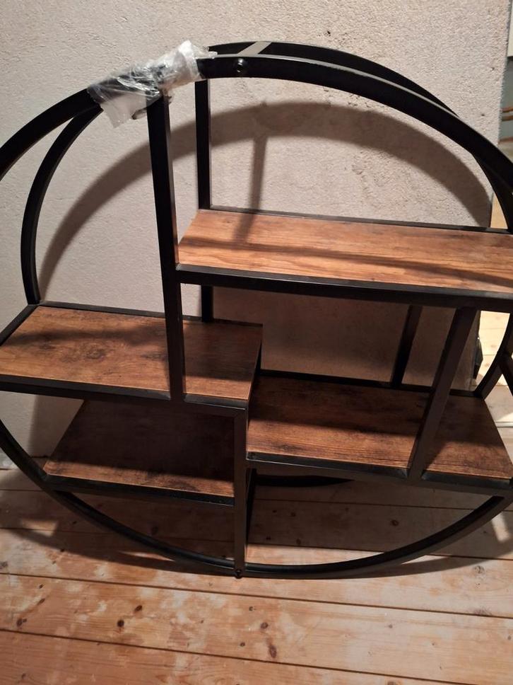 Wandrek Industrieel mangohout bieden vanaf 25 euro, Huis en Inrichting, Woonaccessoires | Wandplanken en Boekenplanken, Zo goed als nieuw