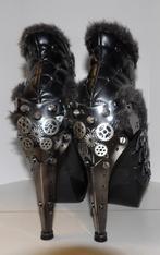 Hades Steampunk enkellaarzen maat 42/43, Kleding | Dames, Schoenen, Zwart, Nieuw, Ophalen of Verzenden, Schoenen met hoge hakken
