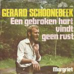 Gerard Schoonebeek Een Gebroken hart Vindt Geen Rust (1980), Cd's en Dvd's, Vinyl Singles, Gebruikt, 7 inch, Single, Ophalen of Verzenden