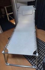 Degelijk ligbed met zonneluifel, Tuin en Terras, Ophalen, Gebruikt