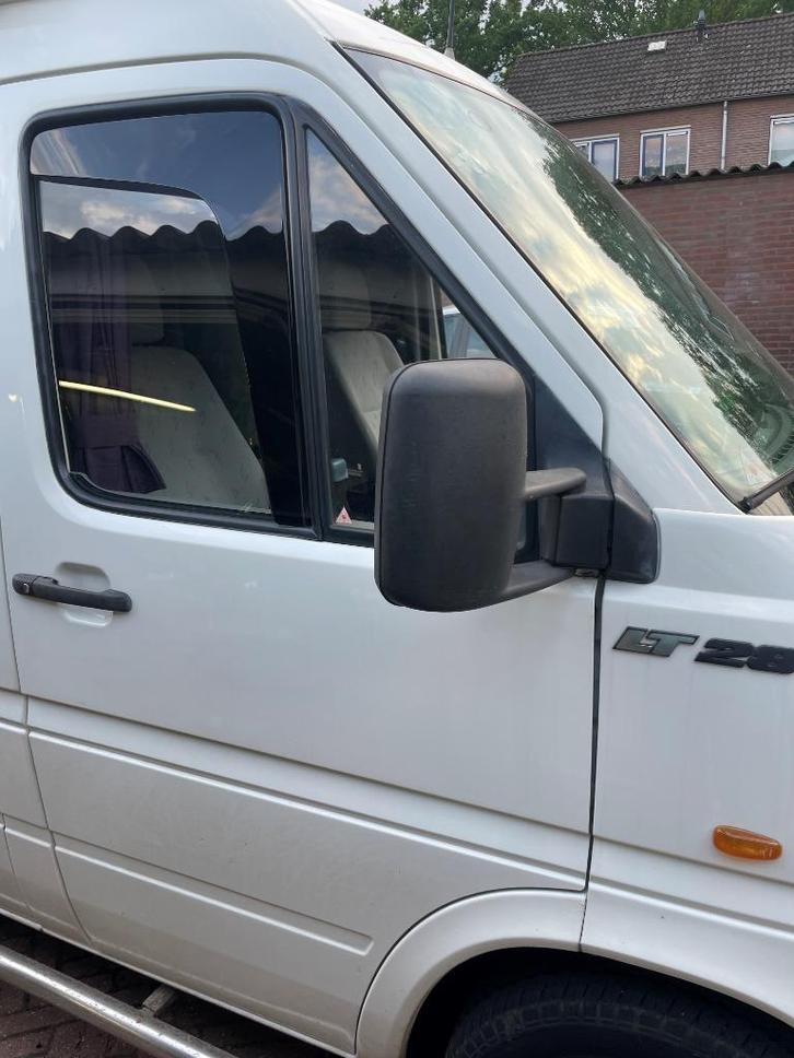 Zijwindschermen Crafter Sprinter visor pasvorm donker getint, Caravans en Kamperen, Camper-accessoires, Nieuw, Ophalen of Verzenden